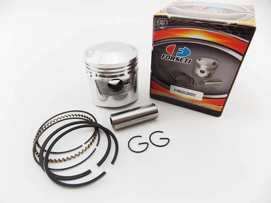 0.5mm O/S FORSETI Piston Kit 50.5mm Rings Pin Clips for Honda CM91 (66-69)
