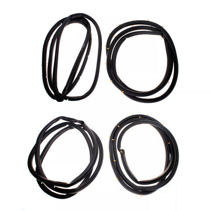 Door Weatherstrip Set for Honda Civic Sedan 1992-1994