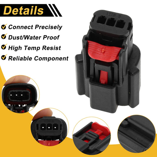 3 Pins Ignition Coil Connector Plug for Ford Edge (2007-2017)