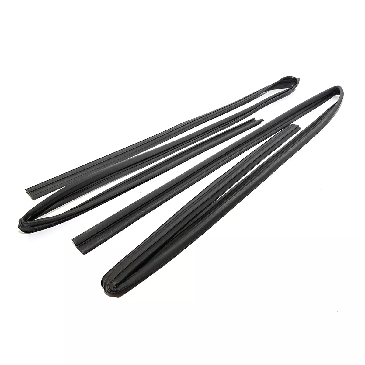 Front Door Glass Run Channel Seal Set for Honda CR-V 2007-2011