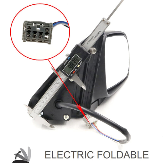 Electric Foldable Door Mirror Set for Honda CR-V RD4 RD6 RD8 2002-2006