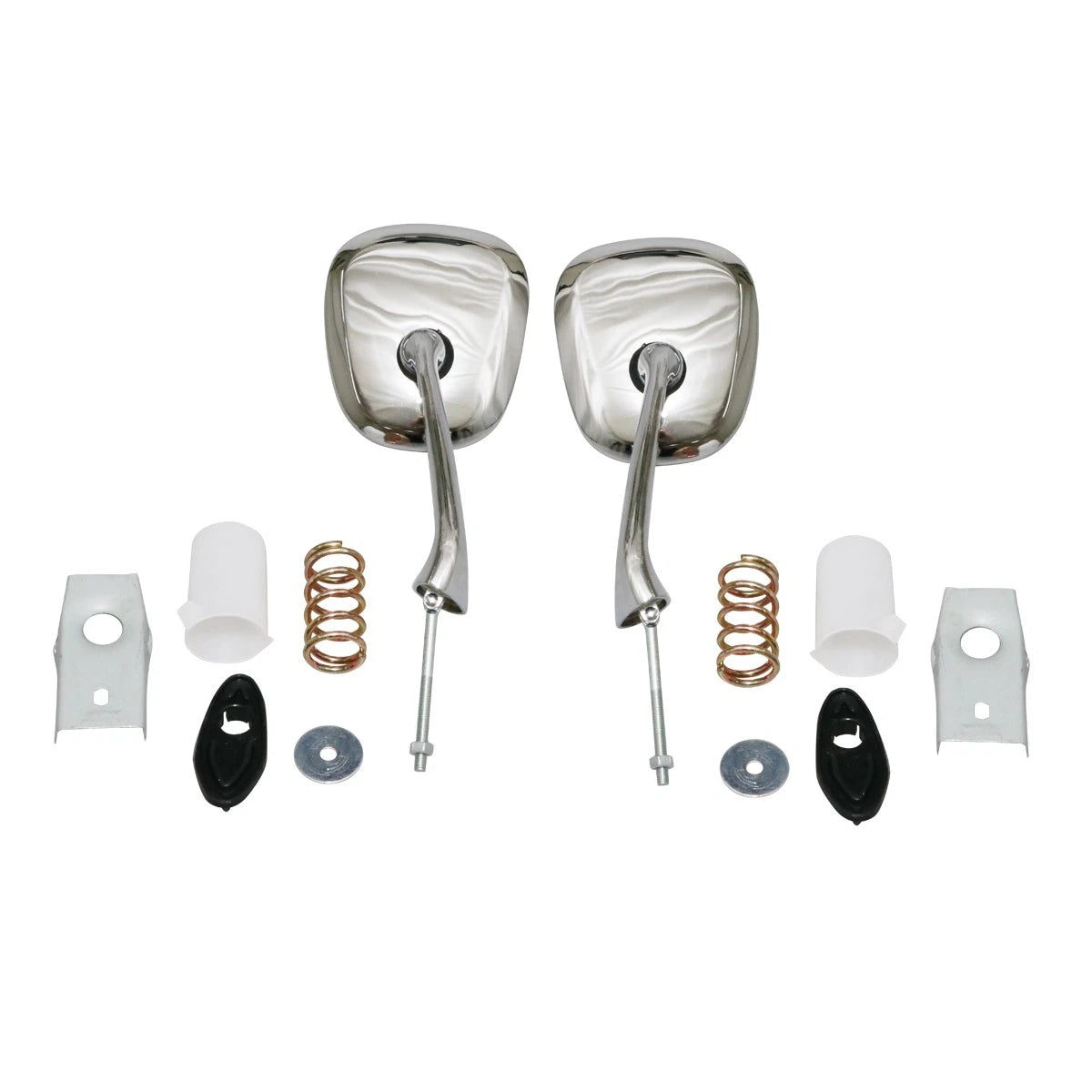 Chrome Fender Mirror Set for Honda Accord/Civic/Prelude 1976-1981