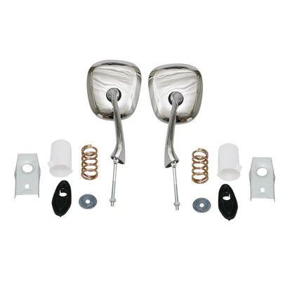 Chrome Fender Mirror Set for Honda Accord/Civic/Prelude 1976-1981