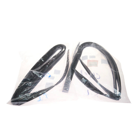 Weatherstrip Glass Run Channel Seal x2 for Honda Civic Coupe 2006-2011