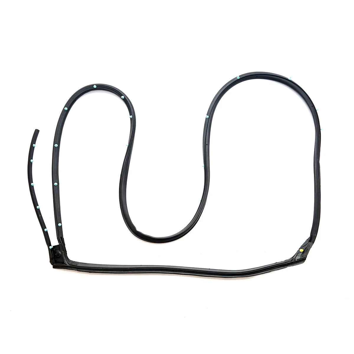 Rear Door Weatherstrip x2 for Honda Civic Sedan 2017-2021