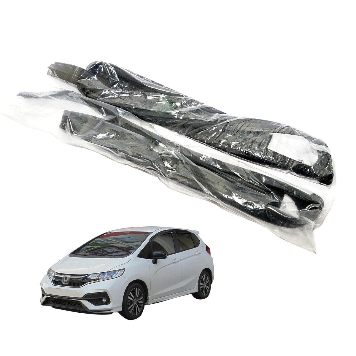 Front Door Glass Run Channel Seal for Honda Fit Jazz GK4 GK6 GH7 GP5 GP6 2015-2020