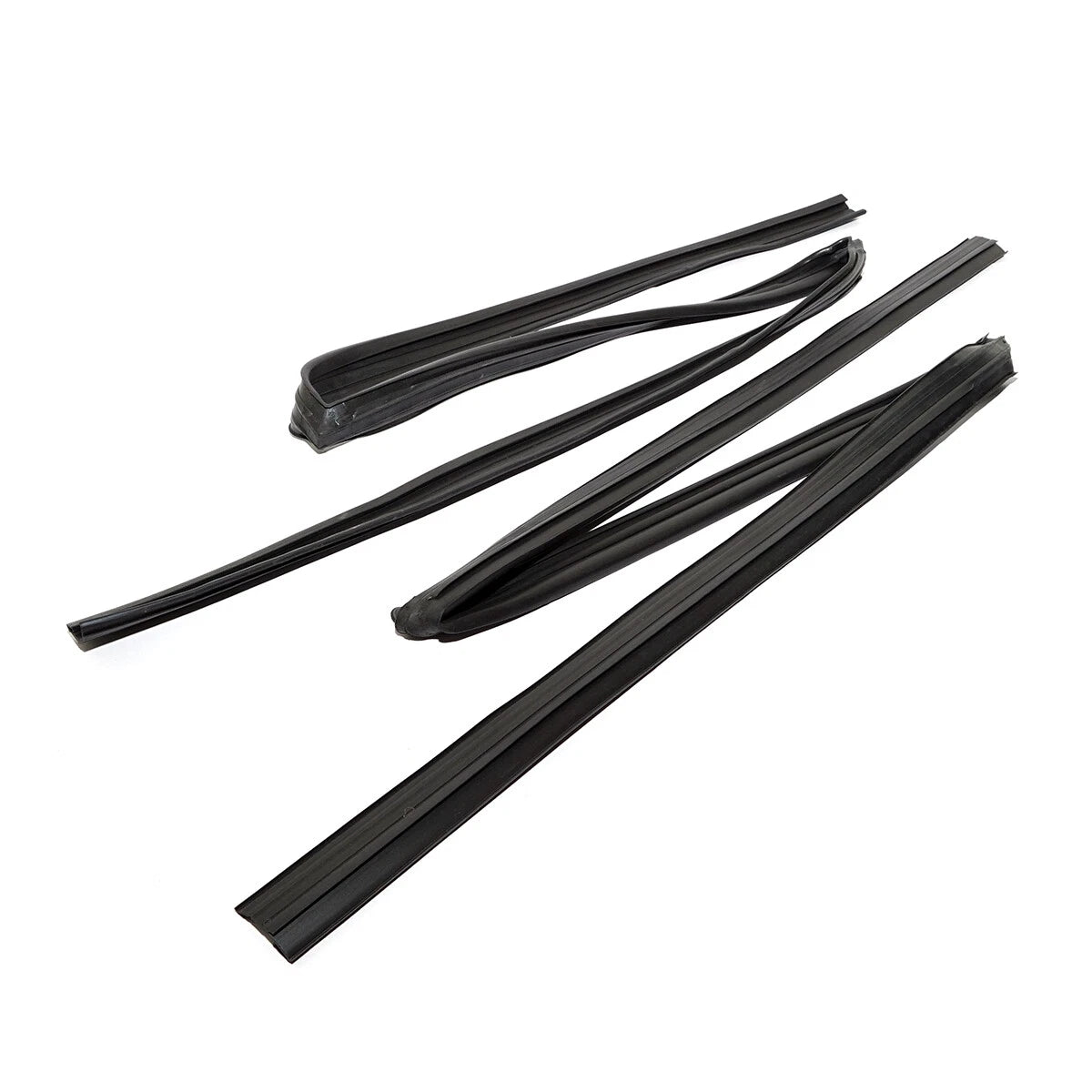 Rear Door Glass Run Channel x2 for Honda Fit 2009-2013