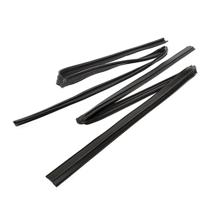 Rear Door Glass Run Channel x2 for Honda Fit 2009-2013