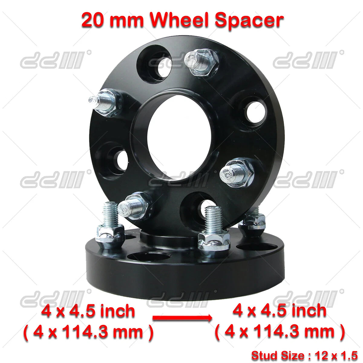 (2) 20mm Hub Centric Wheel Spacers for Hyundai Elantra, Sonata, Kia (2001-2023)