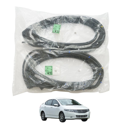 Rear Door Weatherstrip Seal for Honda City 4-Doors GM2 GM3 2008-2013