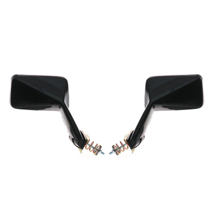 Square Fender Mirror x2 for Mitsubishi Dodge Plymouth Colt Champ Mirage 1978-1989