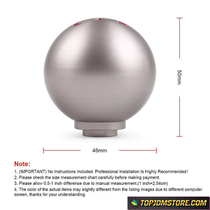 JDM Type R CNC Machined MT Shift Knob for Honda - Shift Knobs 7
